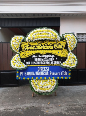 Papan Bunga Duka di Pengadang