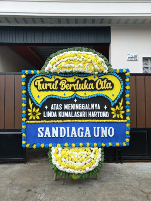 Papan Bunga Duka di Pengadang